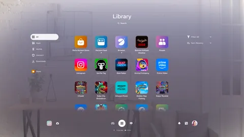 Meta Horizon OS v77 Tests System UI Overhaul & Turning Instagram Photos 3D