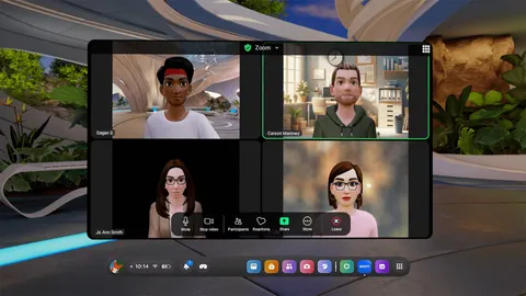 Zoom Is Now Available As A 2D App On Quest