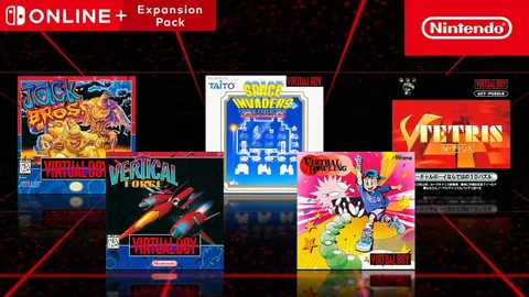 Five New Virtual Boy Games Added To Nintendo Switch Online + Expansion Pack
