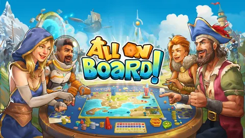Tabletop Party Game All On Board Adding A Free New Game This Week