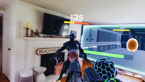 Cybercore Protocol Impressions: A Mixed Reality Sci-Fi Home Invasion