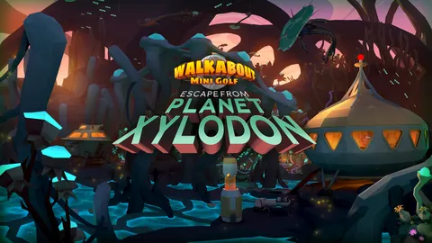 Walkabout Mini Golf Returns To Space In Escape From Planet Xylodon DLC Course Next Week