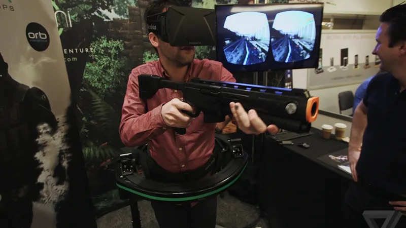 No more wires! Virtuix Omni to show off GearVR integration at GDC.