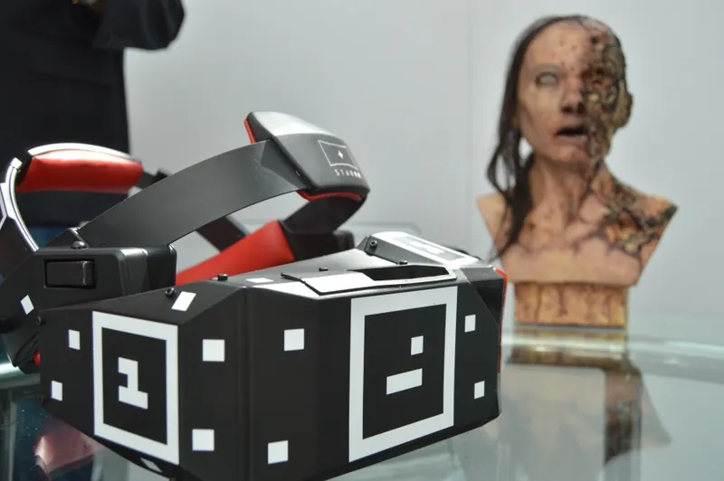 Hands-On with StarVR's Helmet and the Computers that Power It All