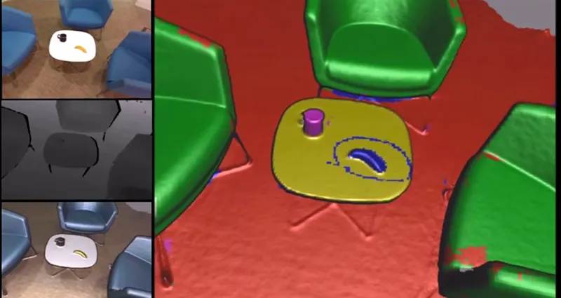 Microsoft Research shows off advanced mixed reality app SemanticPaint