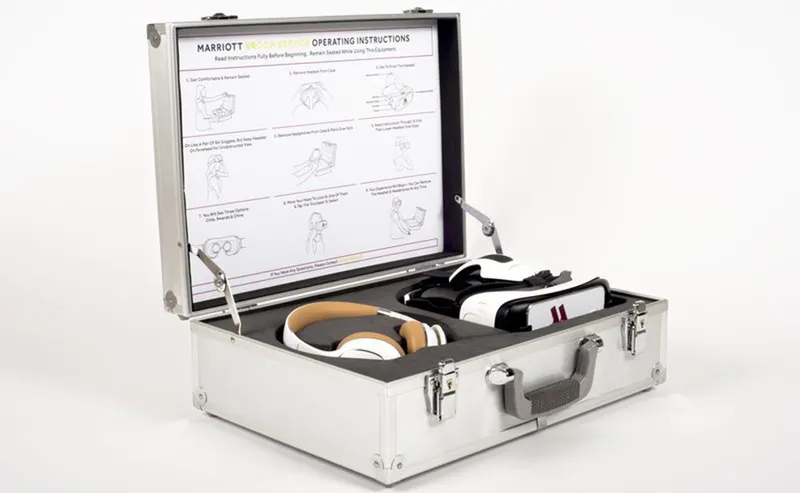 What would you do in VR if Marriott delivered a headset to your hotel room?