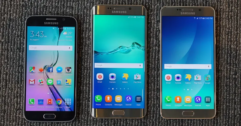 "The tradeoffs are not huge" for VR between the Note 5 and S6 series, says Palmer Luckey