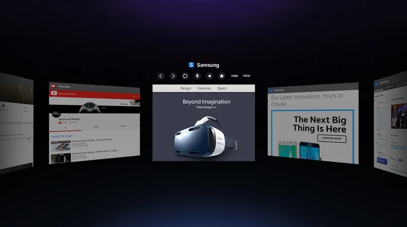 'VR Internet' App Pops up on Korean Samsung Gear VR Site