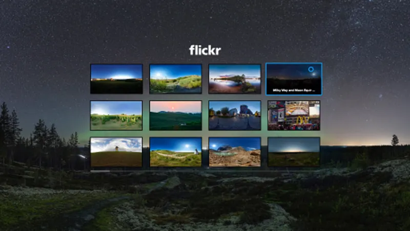 Flickr Releases 360º Photo App for Gear VR With a Massive Content Library