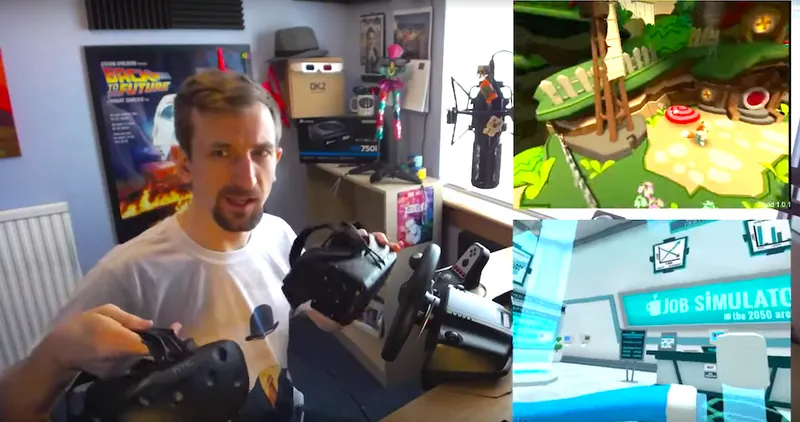 VIDEO: Running Oculus Rift And HTC Vive Simultaneously On One Computer