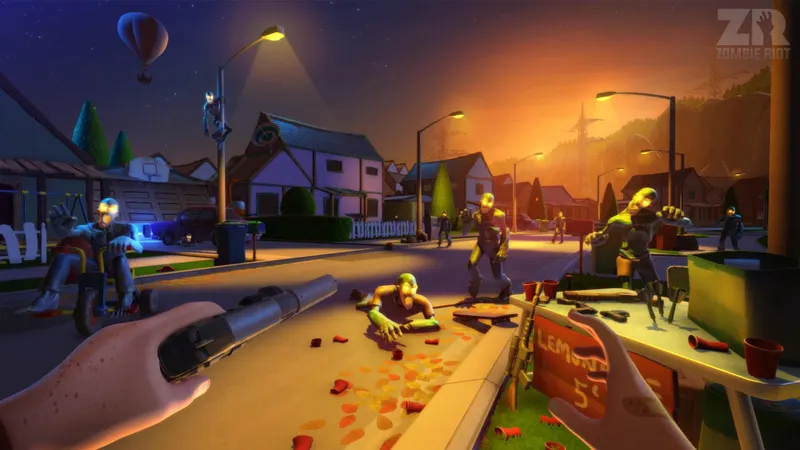 Hands-On - 'ZR: Zombie Riot' is a Polished Wave Shooter for Oculus Touch