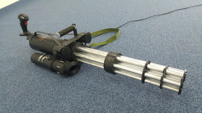 Here's Why Croteam Made an Actual Minigun Prototype for 'Serious Sam VR'
