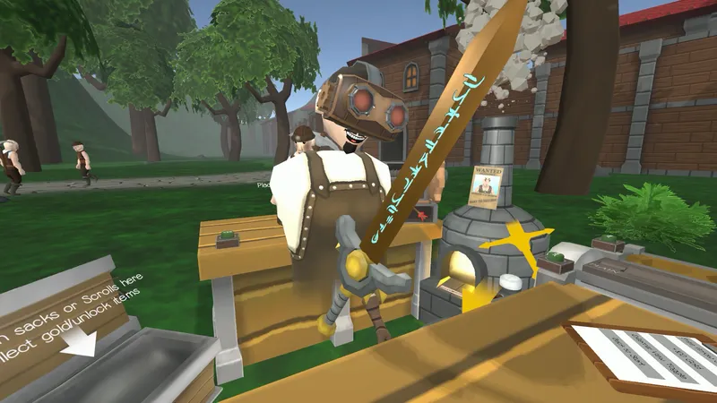 'Craft Keep VR' on Vive Turns You Into The Blacksmith That Makes Adventurers' Weapons