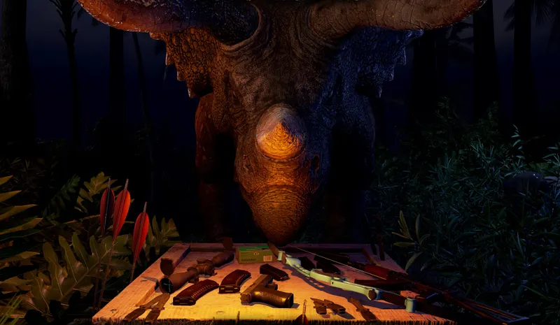 'Island 359' Second Blood Update Adds A Stealthy Bow And Terrifying Triceratops