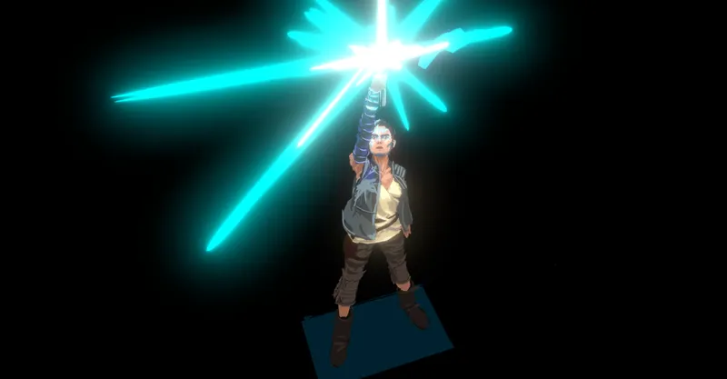 Daily VR Sketch - Rey From Star Wars: The Last Jedi