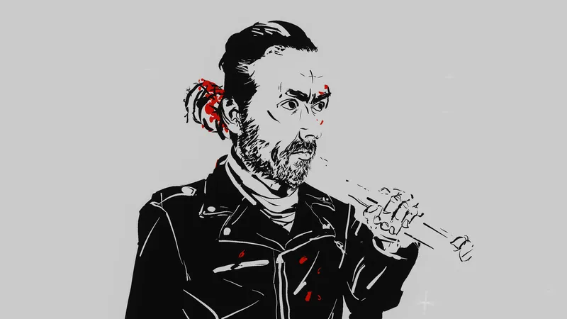 Daily VR Sketch: The Walking Dead's Neegan