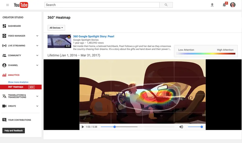 Google Offers Insights Into 360-Degree Videos On YouTube