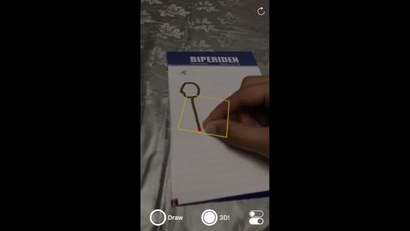 This ARKit App Allows For Digital Finger Painting