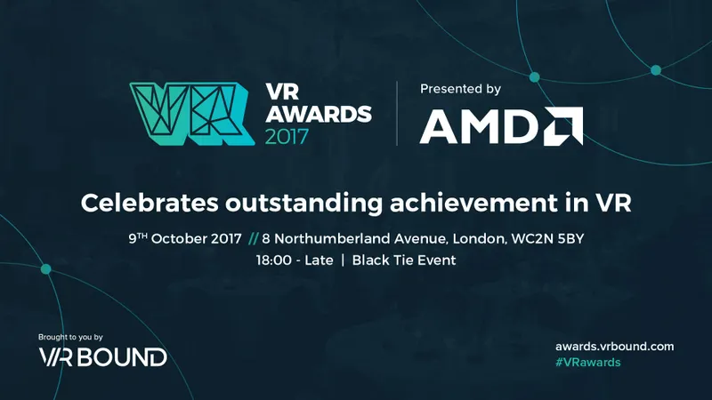 These are the Nominees for VR Bound's First VR Awards