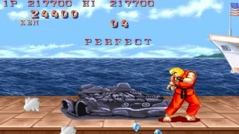 Here's A First Look At Street Fighter II's Brilliant Bonus Stage VR App