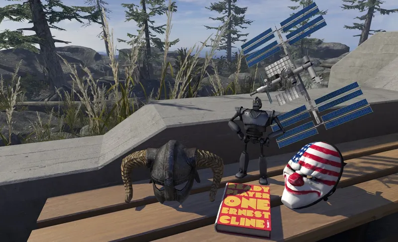 Skyrim VR, Ready Player One Collectibles Come To SteamVR Home