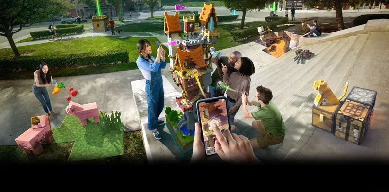 Minecraft Earth Is An All-New AR Game For Mobile
