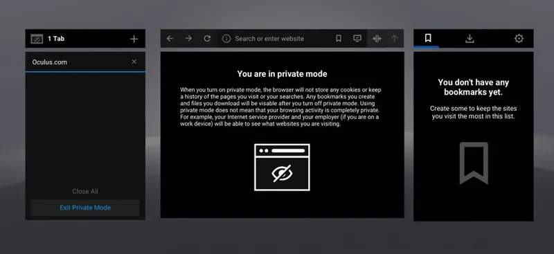 Here's What Information Facebook Stores About Oculus Web Browsing Activity