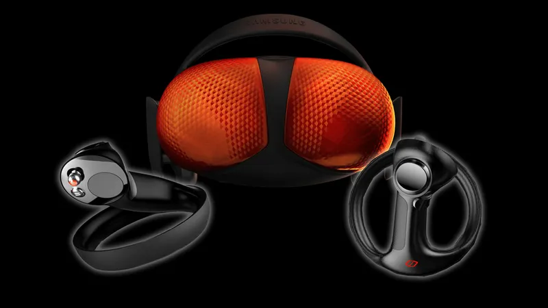Samsung Headset Patent Reveals Strange New VR Controller Design