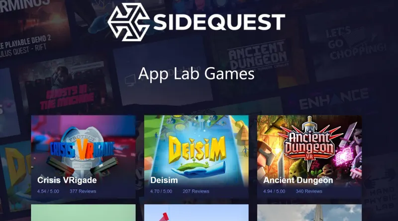 Applab.games Is SideQuest's URL For Experimental App Lab Games