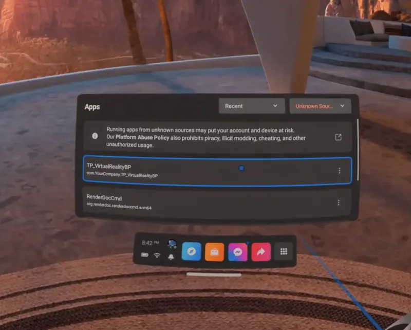 Facebook Shows Quest Toolbar Redesign In Developer Video