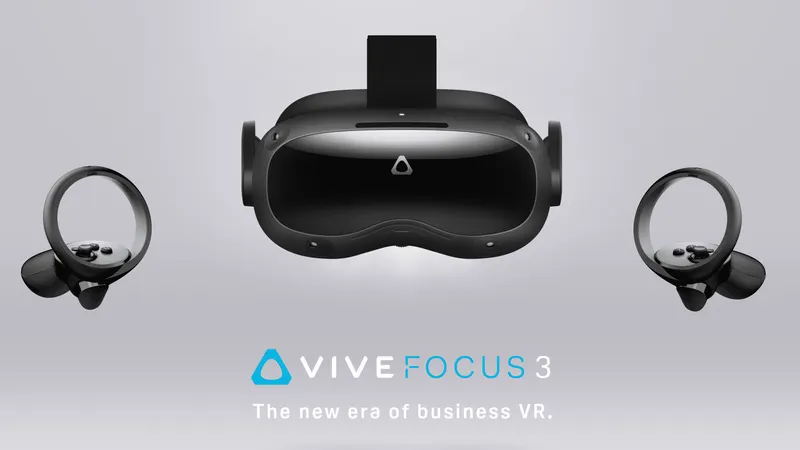 Vive Focus 3 Specs: 2.5K Per Eye LCD, 120° FoV, Swappable Rear Battery, $1300