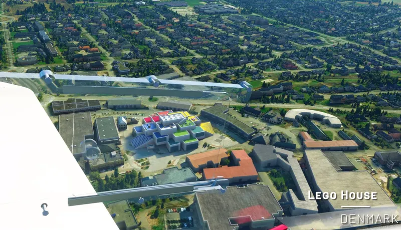 Flight Sim's Nordics World Update Tackles Iceland And The Lego House