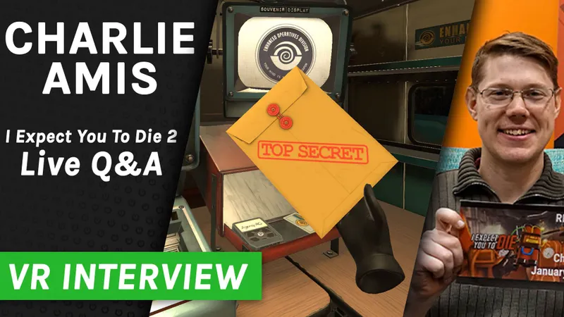 Live: Schell Games Q&A On I Expect You To Die 2 At 6AM PT!