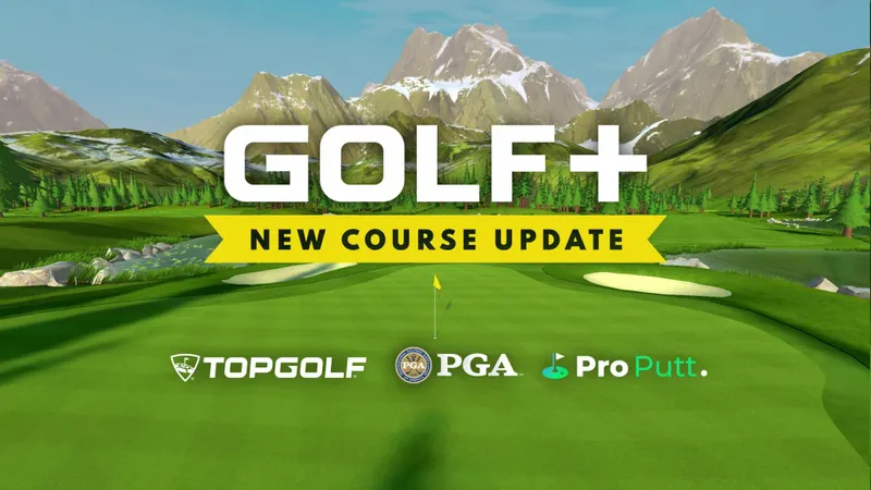 GOLF+ For Quest 2 Gets New Free 'Alpine' Course