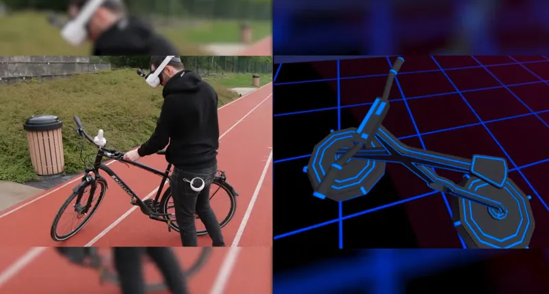 This Developer Made A Massive Outdoor VR Racing Game (On A Race Track)