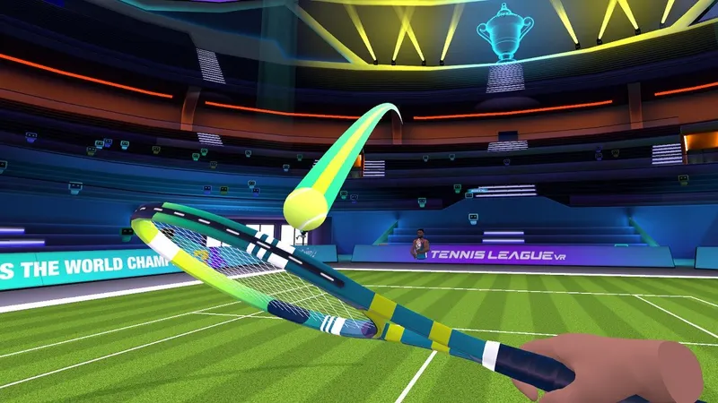 Serve Up An Ace With Tennis League VR, Available Now For Quest 2