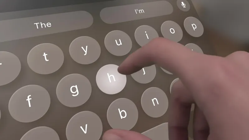 Here's How You Enter Text On Apple Vision Pro