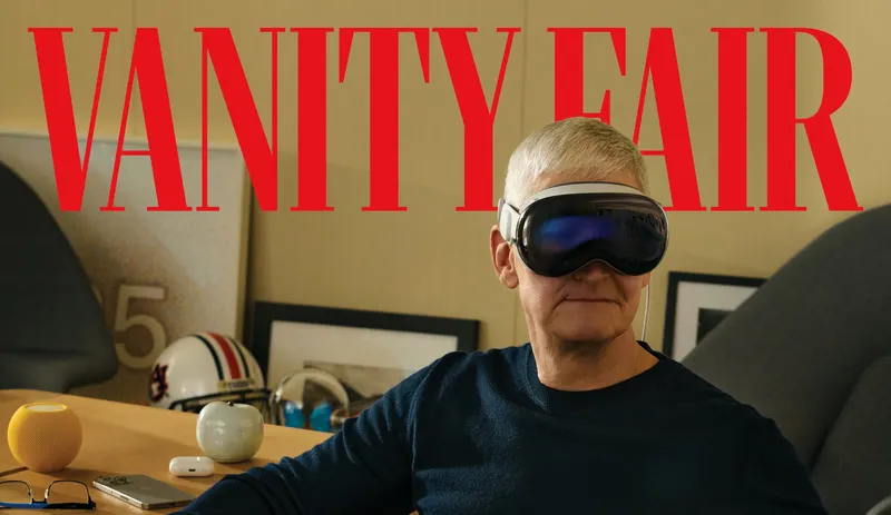 Tim Cook Finally Seen Wearing Apple Vision Pro, And Details His First Prototype Demo