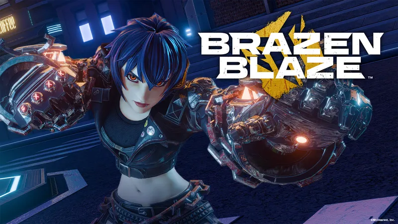 Brazen Blaze key art