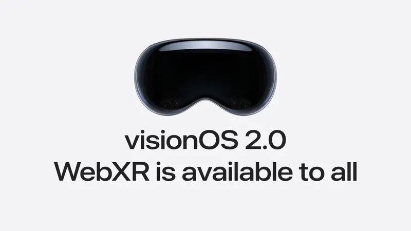 With visionOS 2, Safari On Apple Vision Pro Supports WebXR By Default