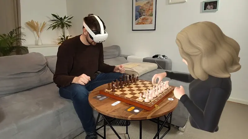 Mixed reality chess