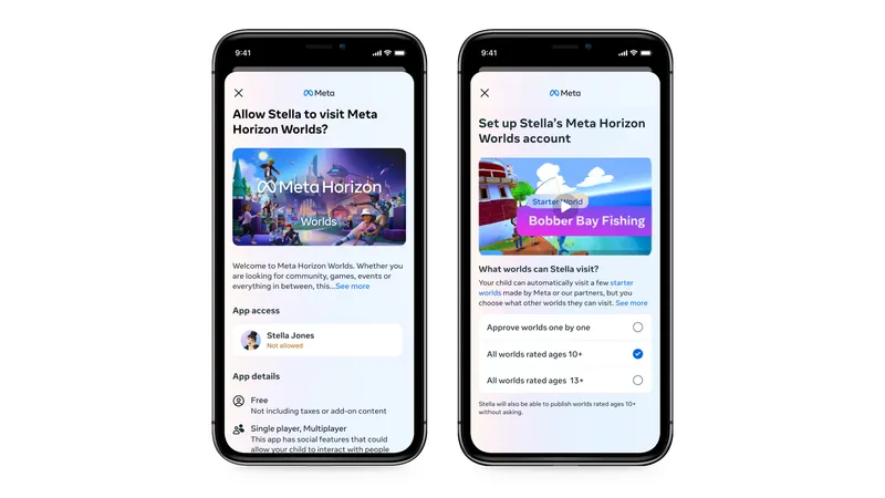 Meta Rolls Out Parental Requests For Preteen Access To Horizon Worlds