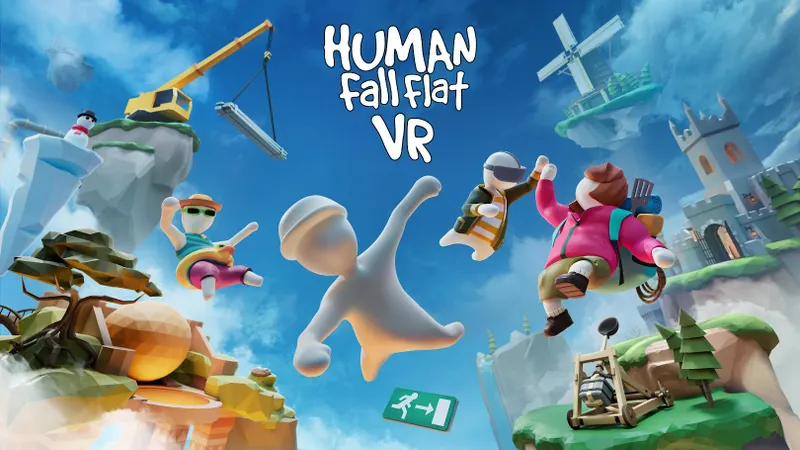 Human Fall Flat VR key art