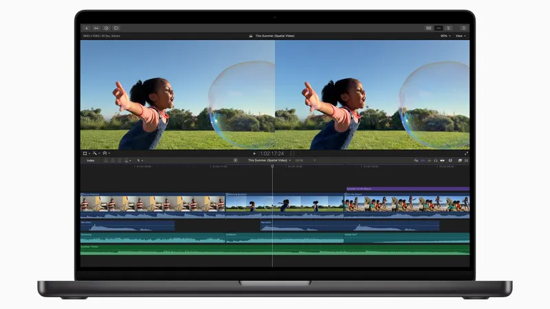 Apple's Final Cut Pro for Mac Now Supports Editing Spatial Videos