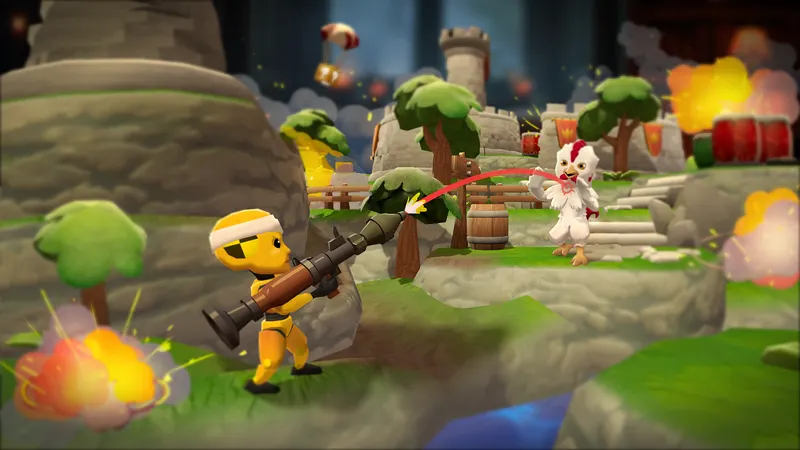 Table Troopers On Quest Looks Like Worms In Mixed Reality