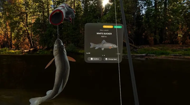 Real VR Fishing Devs Explore Hand Tracking With Fishing Haven On Apple Vision Pro