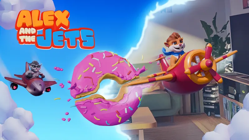 Alex And The Jets Offers Casual Mixed Reality Arcade Action On Quest