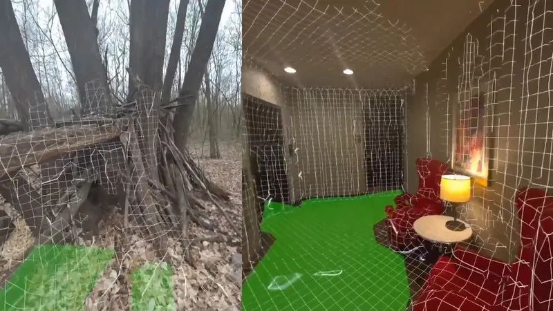 Hauntify On Quest 3 Will Use Lasertag's Continuous Scene Meshing