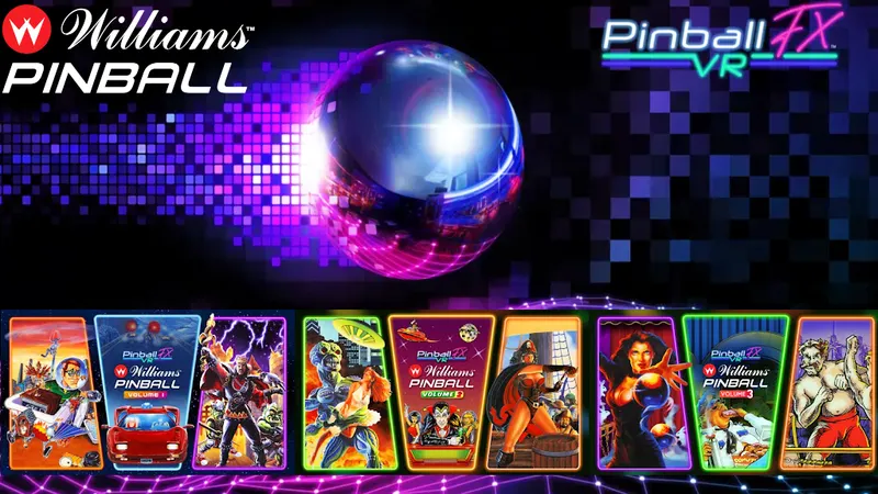Pinball FX VR Brings Classic Williams Cabinets To Life