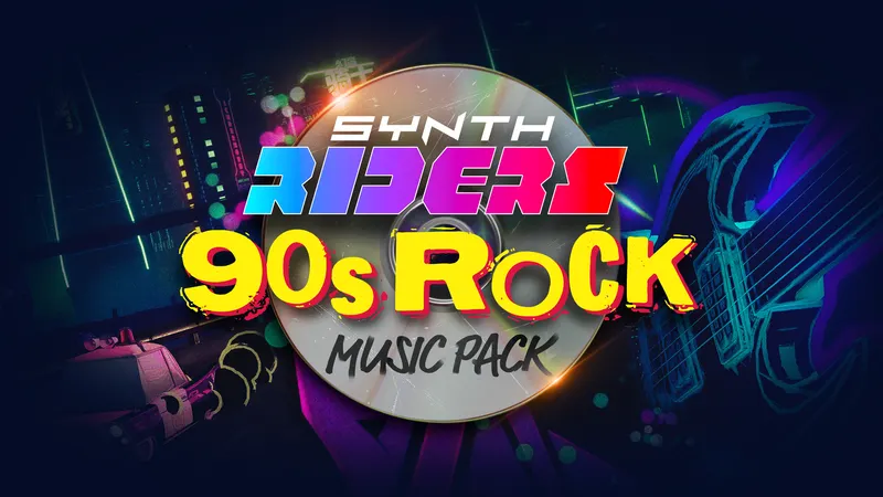 Synth Riders Adds Blur, Radiohead & More With 90s Rock Music Pack